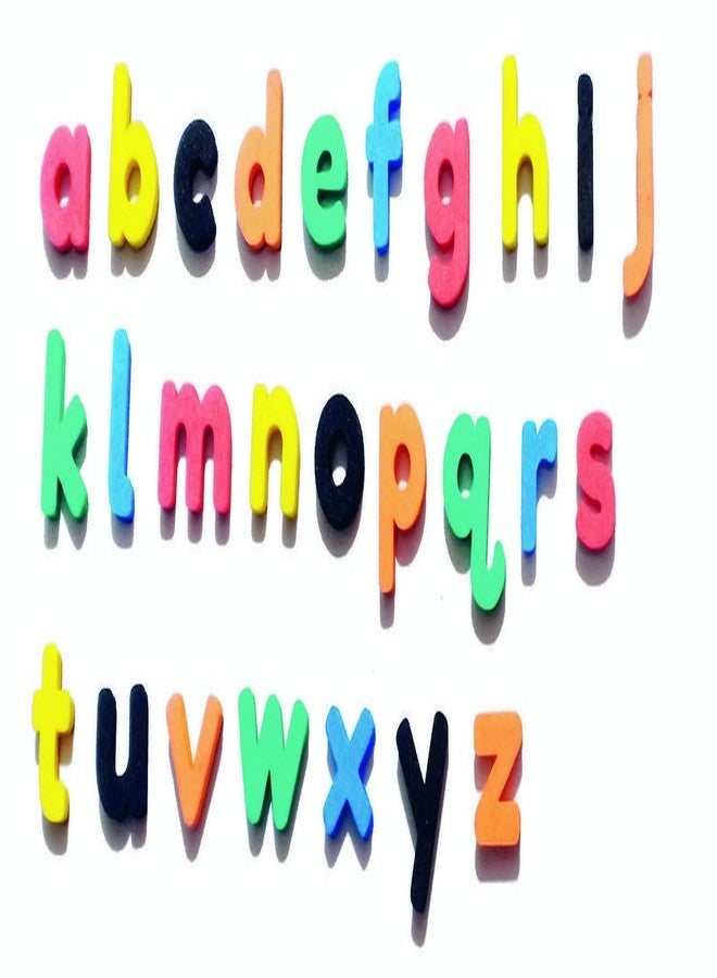 Edulearnable Toys Magnets - 26 Lowercase 5mm Hard Foam Full Magnetic Alphabet Letters, 26 Piece - Image 3
